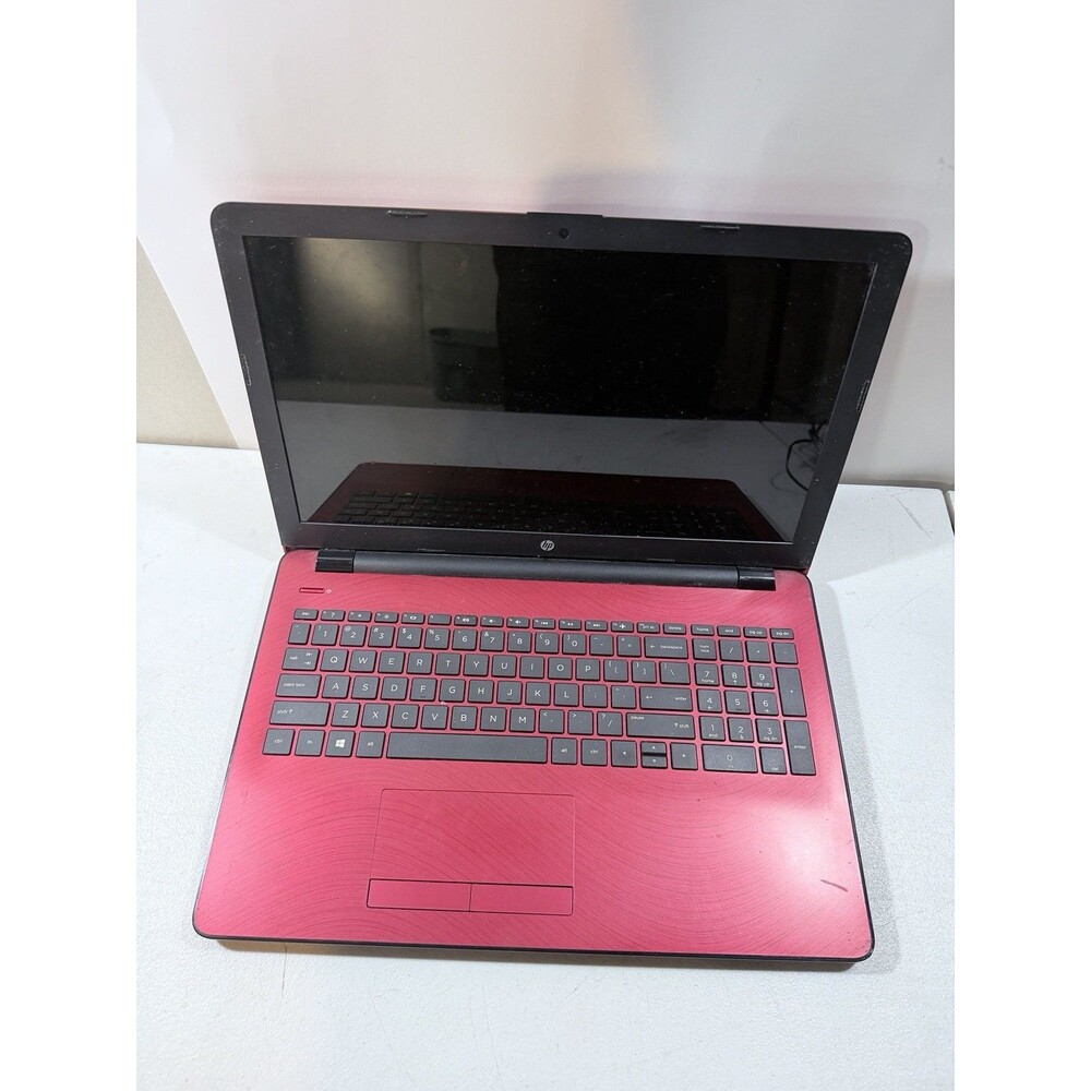 HP 15 TPN-C129 Red Laptop 15.6" 19.5V - Locked, Unknown Password, No AC Adapter